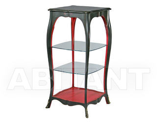 Столик приставной Atelier de Brou Collection 2012 STELE CHARLINE rayons en verre