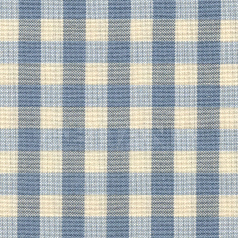 Купить Портьерная ткань Toile Carreaux Marvic Curtain fabric 6138-2 Blue