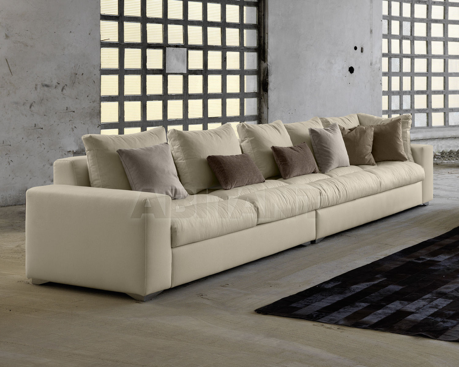Купить Диван Domingo Salotti Lab1 EXTON Divano 4 posti bracciolo