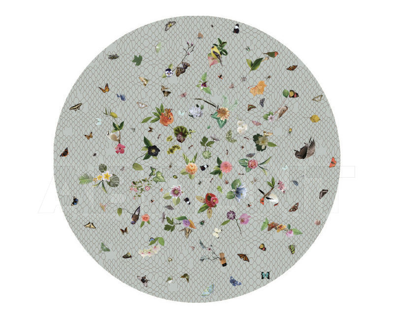 Купить Ковер современный Moooi Carpets Signatures Garden of Eden light grey 350