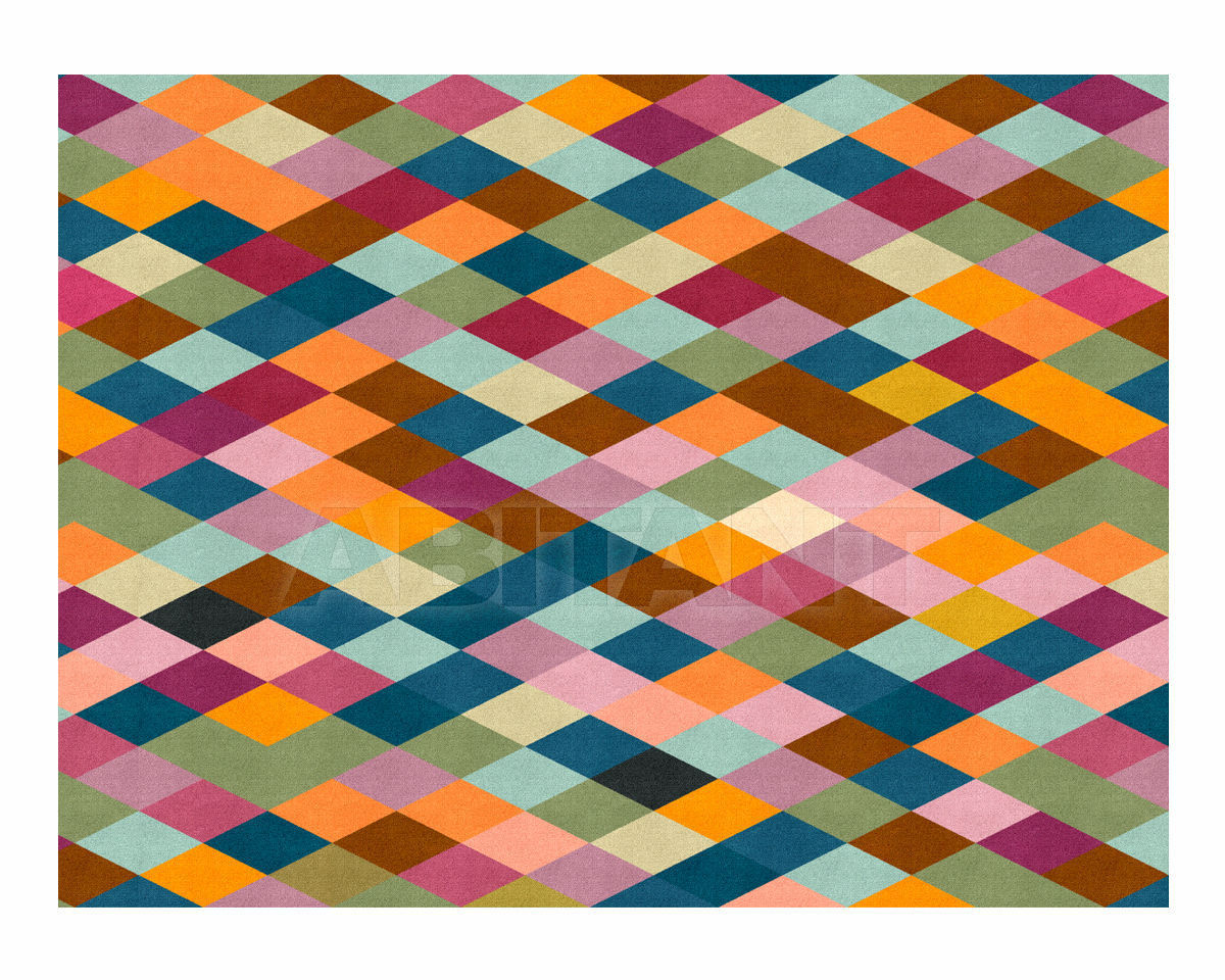Купить Ковер современный Moooi Carpets WORKS COLLECTION Rhombus multi 300x400 5