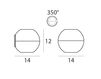 Настенный светильник 6612 6612 Настенный светильник 6612 Linea Light 6612