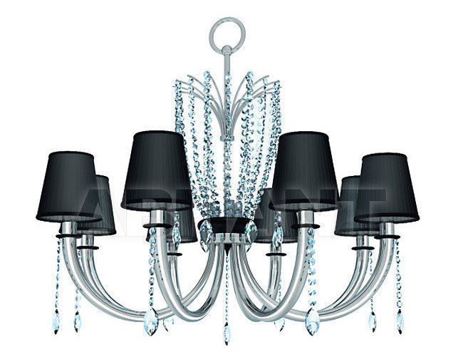 Купить Люстра Prearo Luxury Crystal 2131/8/CRB
