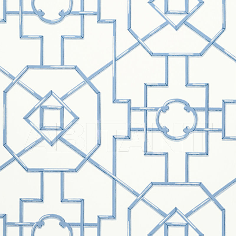 Купить Бумажные обои BAMBOO LATTICE Thibaut Inc. Enchantment T36158