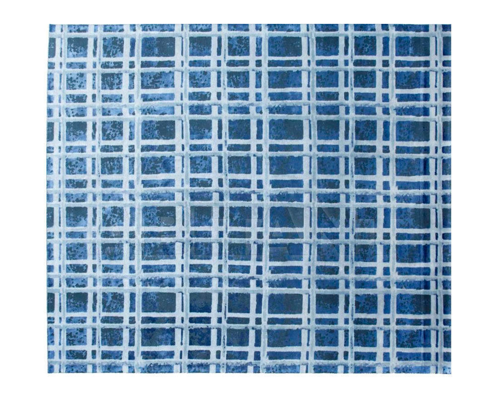 Купить Ковер современный Sahrai Milano Gianfranco Ferré  Grid Blue