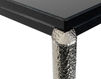Консоль Villiers Brothers Limited 2016 Stiletto console table - hammered nickel Ар-деко / Ар-нуво / Американский