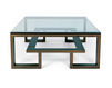 Столик журнальный Villiers Brothers Limited 2016 Brooklyn coffee table - small penny bronze Ар-деко / Ар-нуво / Американский