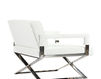 Кресло Aster X Chair White Premium Leather