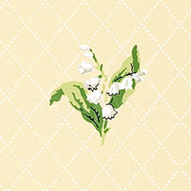 Купить Бумажные обои LILY OF THE VALLEY Thibaut Inc. Small Print Resource 2 T5111