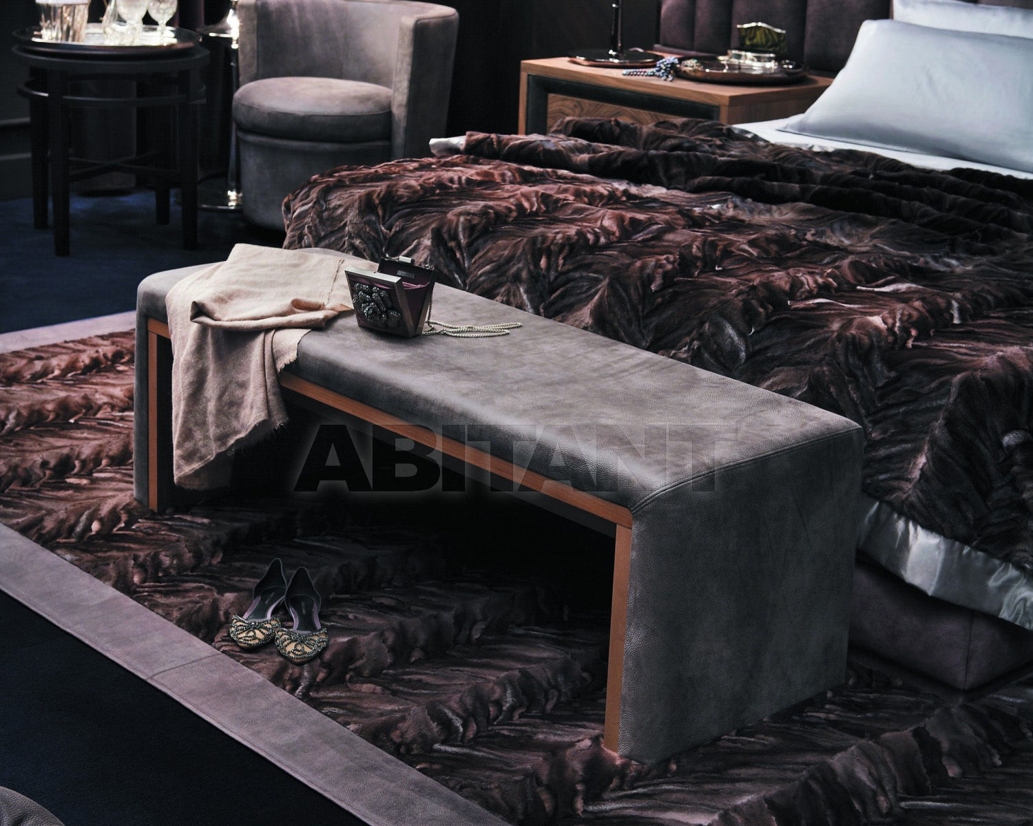 Купить Банкетка DOMINO SIDE Smania Industria mobili spa Master Mood DVDOMINO02 1