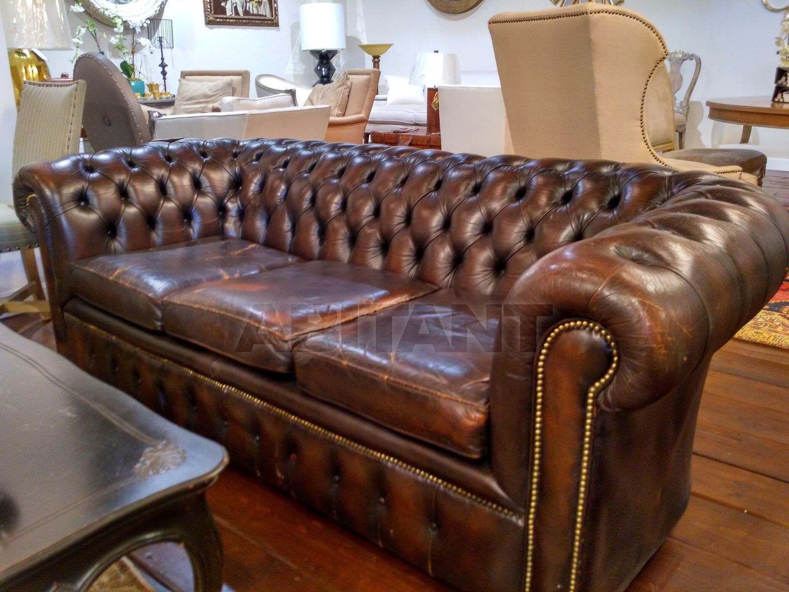Антикварный диван Честер (Франция), Antique-Chester в наличии, продавец -dAugusto Boutique. Диваны, канапе в интернет-магазине ABITANT