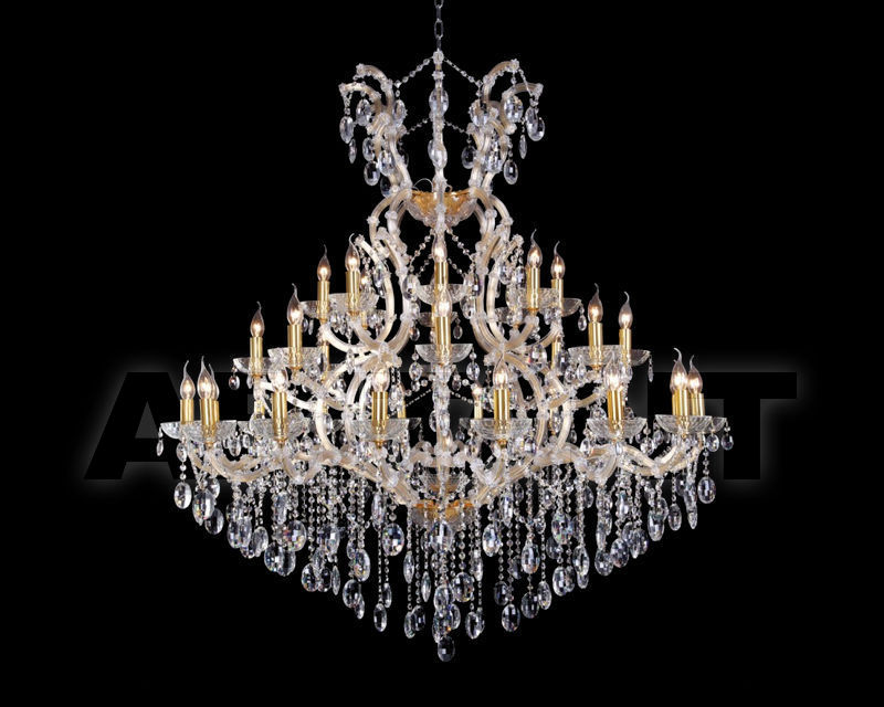 Купить Люстра  Crystallux 2017 HOLLYWOOD SP16+8+8 GOLD