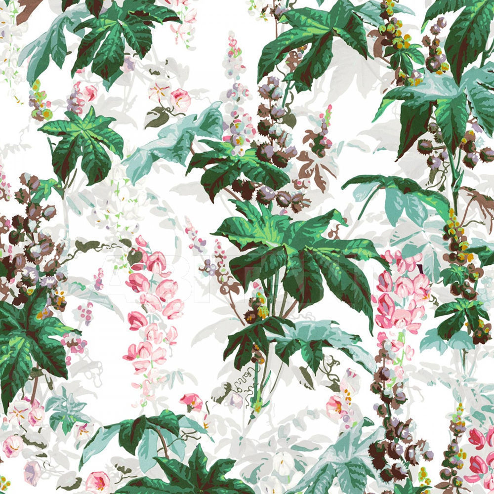 Купить Флизелиновые обои CASTANEA  Henry Bertrand Ltd Wallpaper 1-WA-CAS-DI-WHT-XXX-004-FLOW