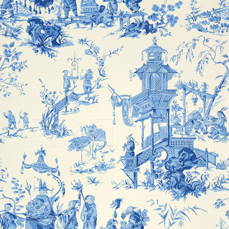 Купить Бумажные обои CHINOIS F. Schumacher & Co. WALLCOVERINGS 5007002