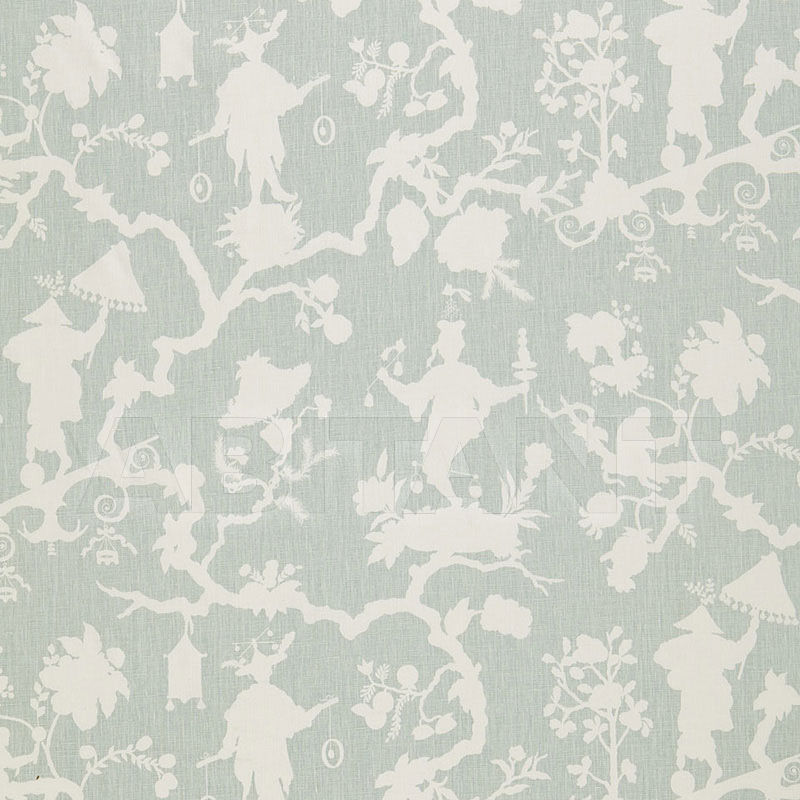 Купить Интерьерная ткань SHANTUNG SILHOUETTE PRINT F. Schumacher & Co. FABRICS 174580