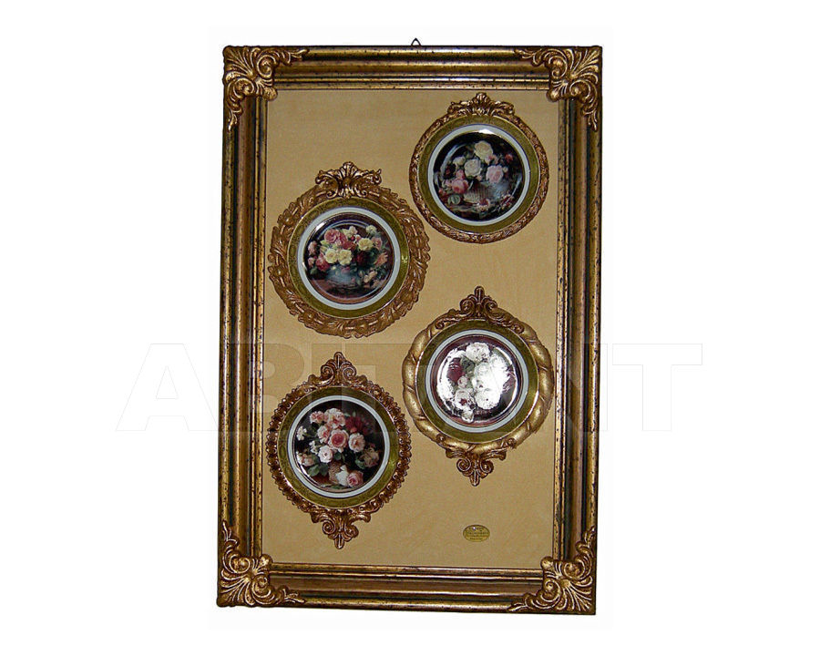 Купить Декоративное панно Italia Cornici di Caccaviello Antonino Artistic Plates 413R