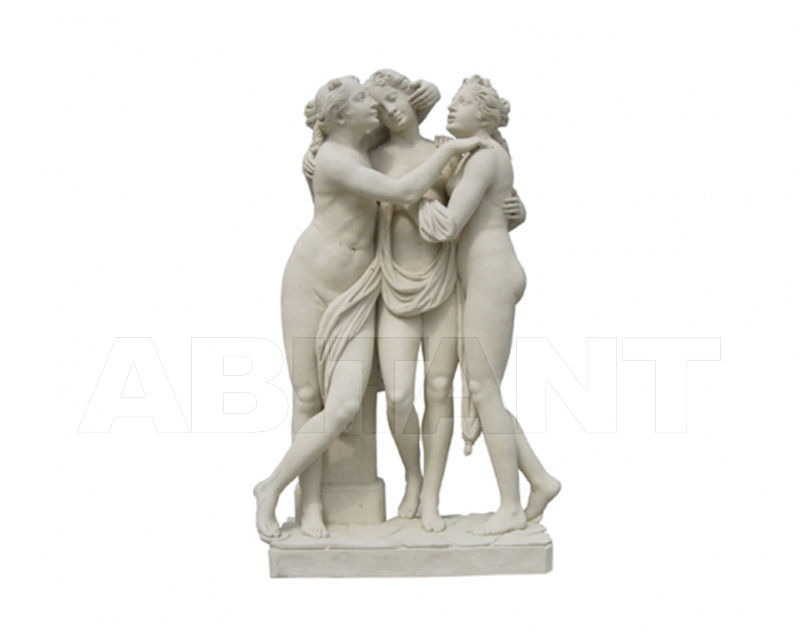 Купить Скульптура Atelier Promethee Pierre / hand carved stone Les trois grâces