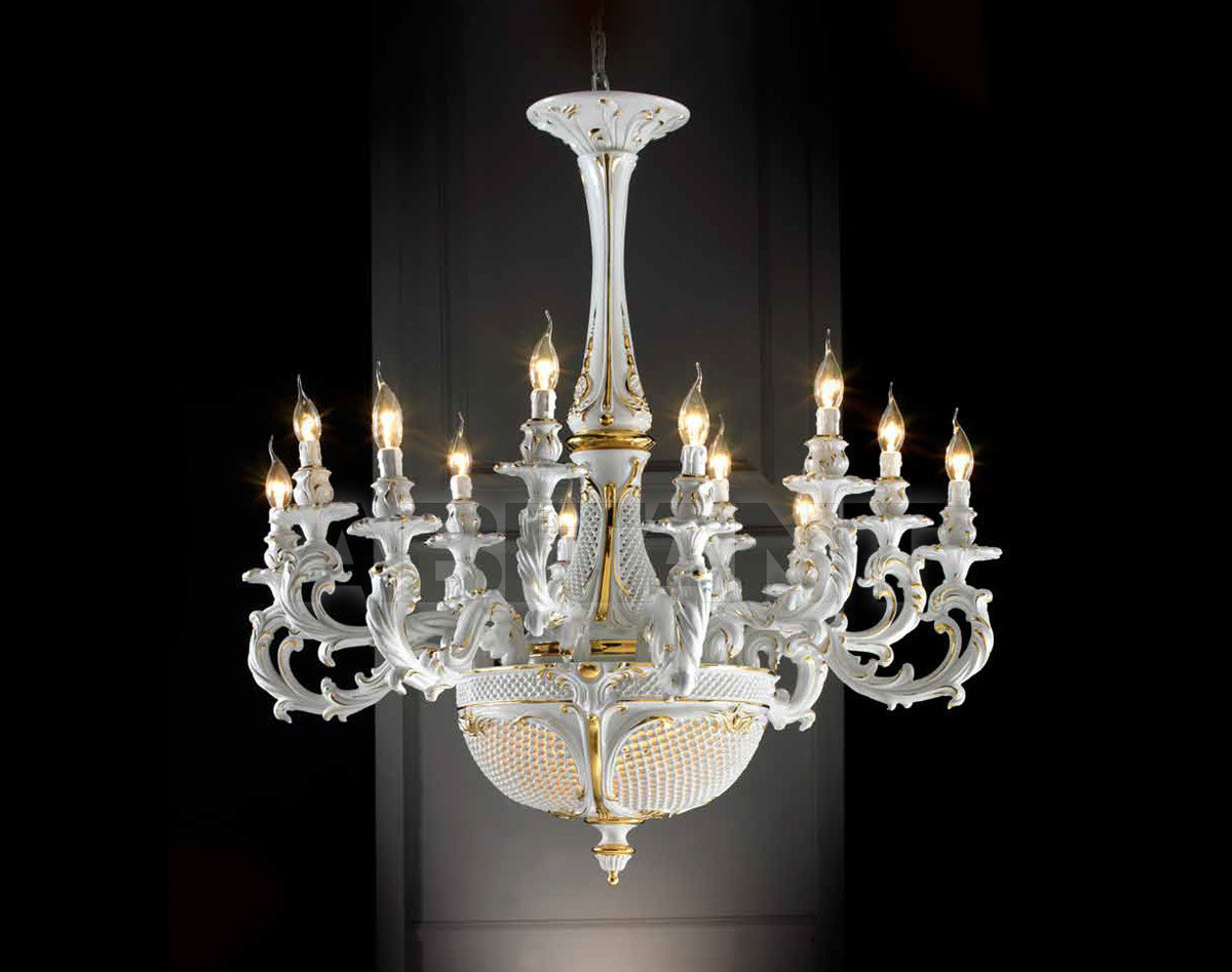 Купить Люстра Ceramiche Lorenzon  Luce LL.10/BO/12F