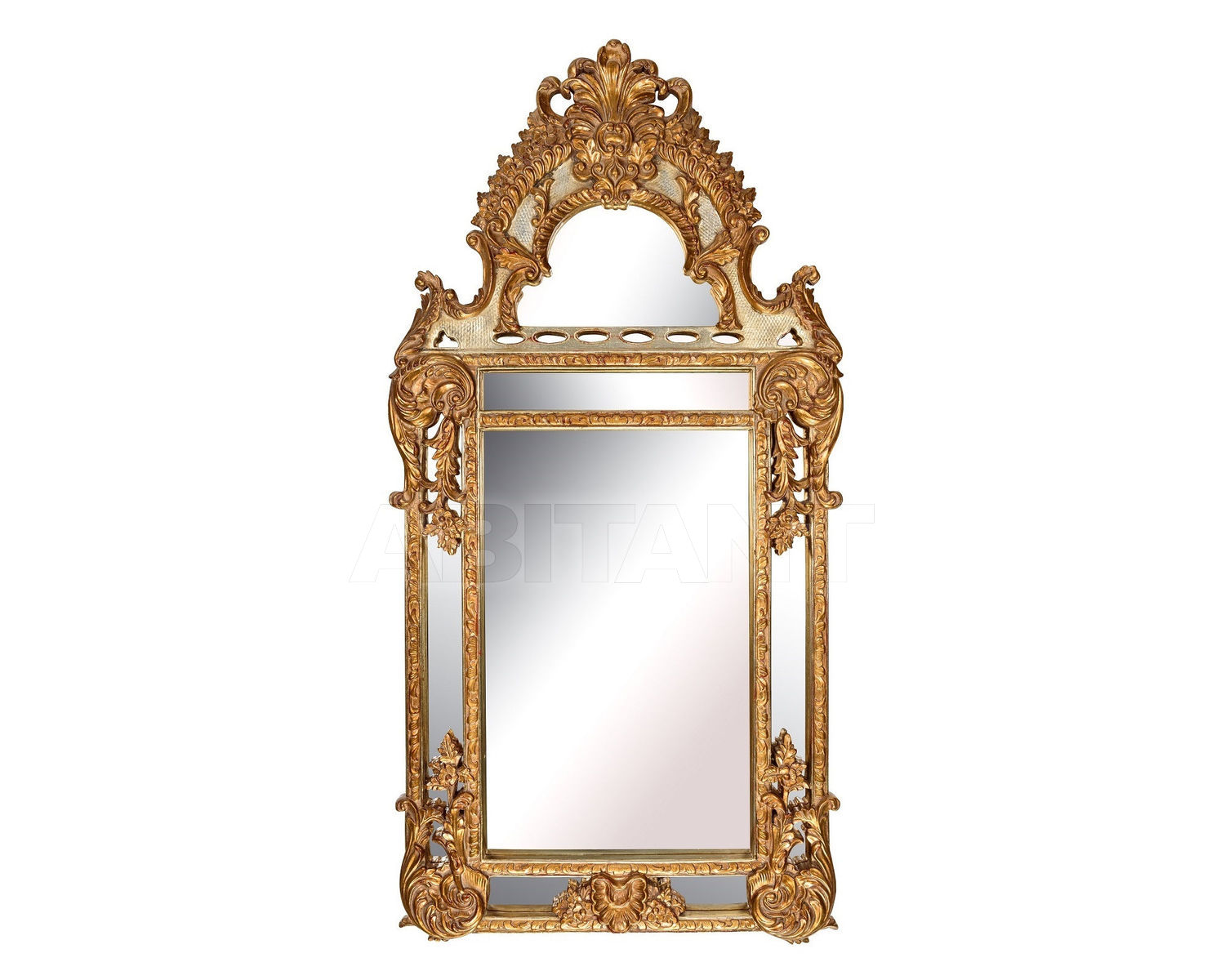 Купить Зеркало настенное Palace Gold Pusha Art Mirror MH2074GL