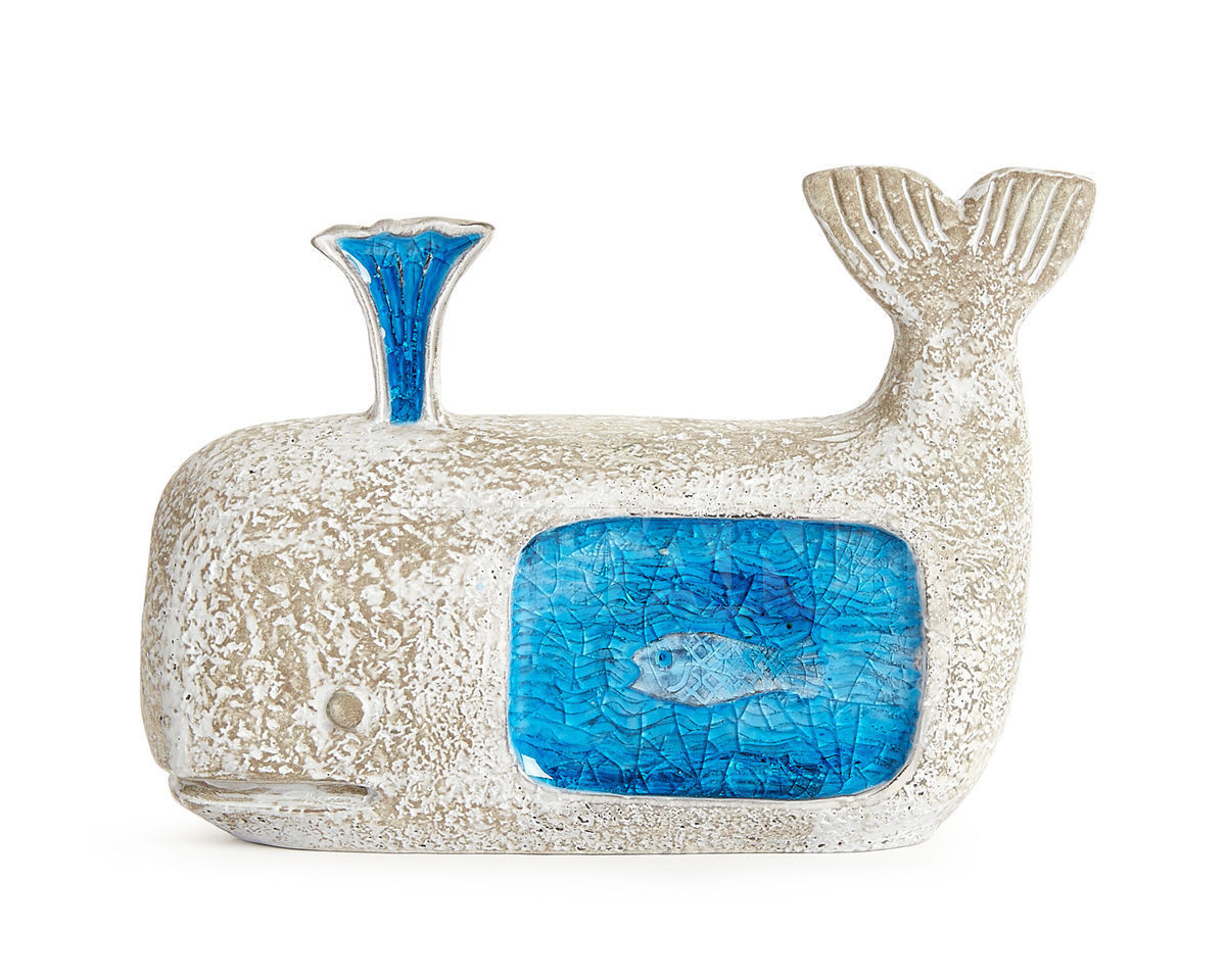 Купить Статуэтка GLASS MENAGERIE WHALE Jonathan Adler Decorative objects 25121
