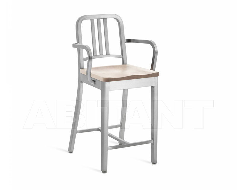 Купить Барный стул Emeco Navy Collection 1104 24 A ASH