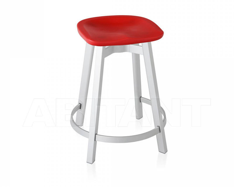 Купить Барный стул Emeco Su by Nendo SU 24 PS RED
