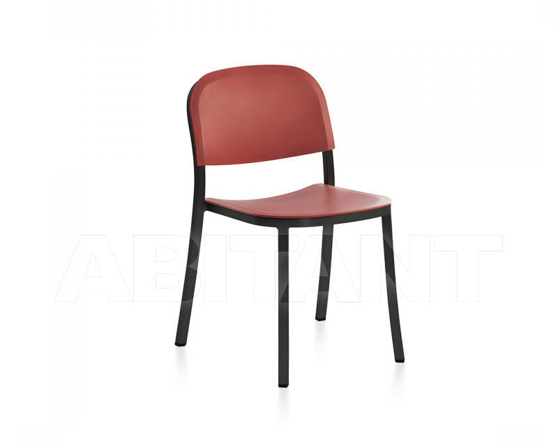 Купить Стул Emeco 1 Inch by Jasper Morrison 1 INCH DARK PC OCHRE RED