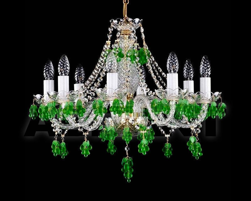 Купить Люстра  Art Glass 2018 ADINA VIII. LIGHT GREEN