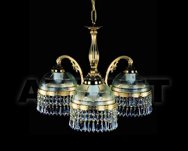 Купить Светильник Art Glass 2018 CASSANDRA III. BRASS ANTIQUE CE