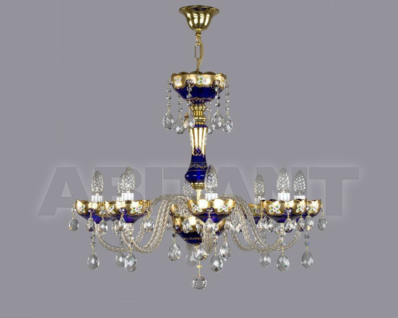 Купить Люстра  Art Glass 2018 VENDULA VIII. VACHTLE FULL CUT BLUE