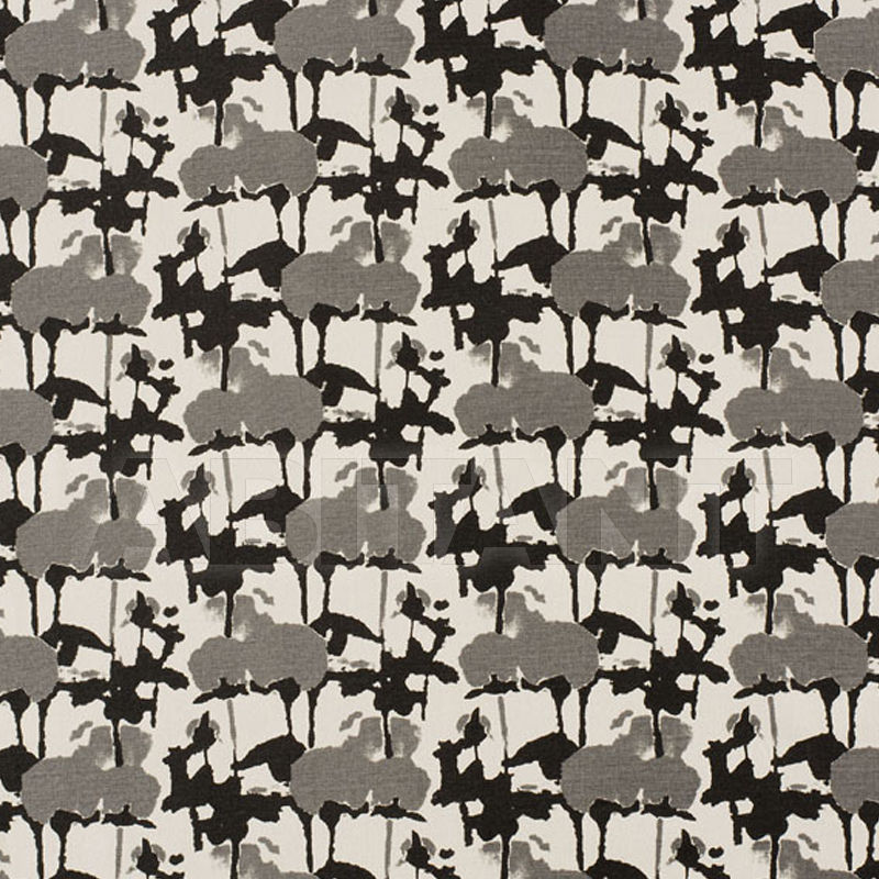 Купить Интерьерная ткань SPENCE GREYBLACK Vanguard Furniture Fabric 153464 