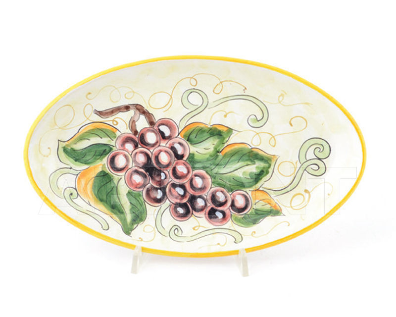 Купить Поднос CeramicArte Deruta S.r.l. 2018 Vassoio ovale cm 25
