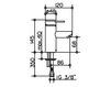 Смеситель для раковины Keuco Plan 54904 010100 Современный / Скандинавский / Модерн