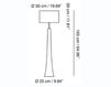 Торшер Isolda Home switch Home 2012 SA397 C21 Современный / Скандинавский / Модерн