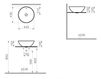 Раковина накладная Vitra OPTIONS 4324B003-0012 Современный / Скандинавский / Модерн