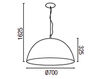 Светильник Faro Home 2013 28398 Современный / Скандинавский / Модерн