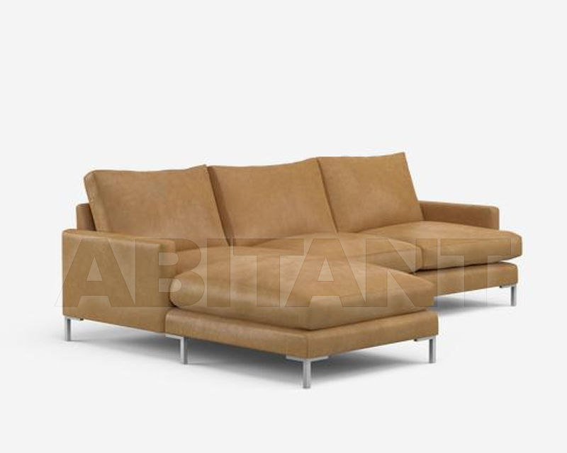Купить Диван Andrew Martin Custom 	CONRAD 4STR 1ARM+CONRAD CHAISE Leather