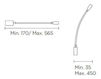 Светильник настенный Leds-C4 La Creu 05-2831-34-34 Современный / Скандинавский / Модерн