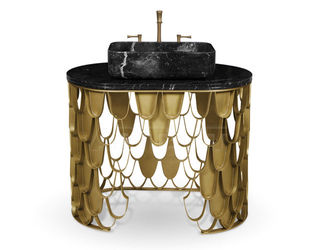 Консоль Brabbu by Covet Lounge Bathroom KOI | SINGLE WASHBASIN