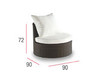 Кресло OCEAN Contral Outdoor 551 BCO = bianco Современный / Скандинавский / Модерн