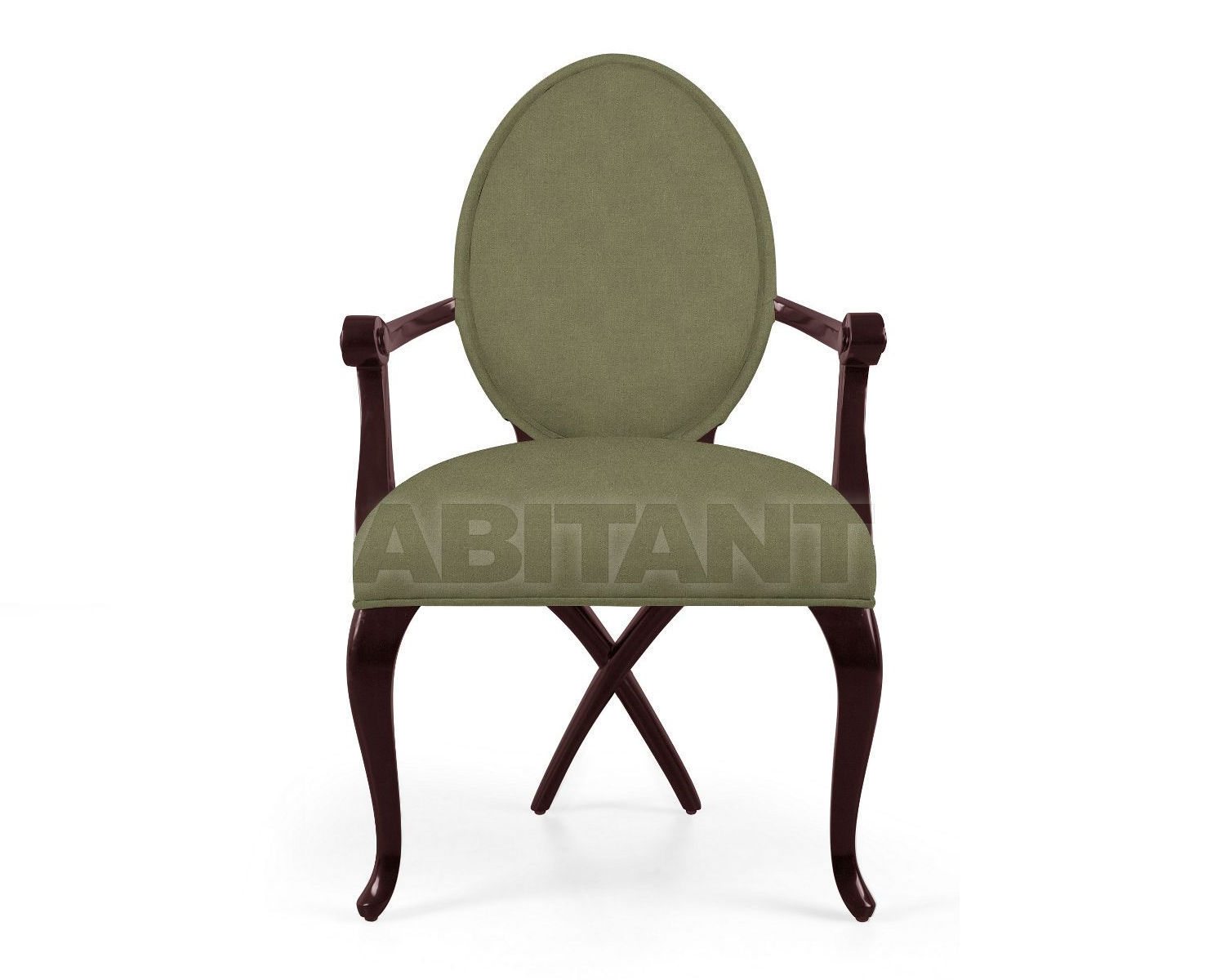 Купить Стул с подлокотниками Ovale Christopher Guy 2014 30-0095-DD Lichen