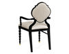 Стул с подлокотниками Jonathan Charles Fine Furniture JC Modern - Twist Collection 500050-AC-BLA-F001
