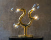 Лампа настольная Scarlet Splendour Designs Luce Naga The Four Bulb Table Lamp