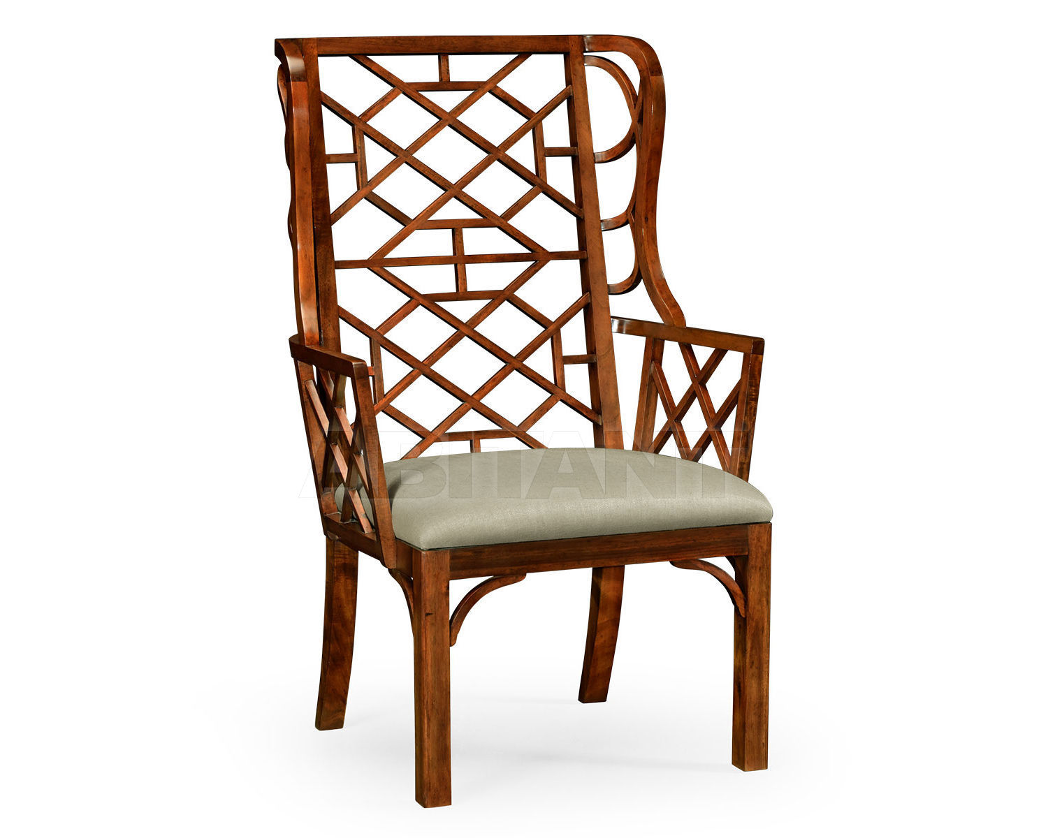 Купить Стул с подлокотниками Jonathan Charles Fine Furniture Churchman 540015-IPM-F001