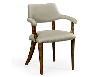 Стул с подлокотниками Jonathan Charles Fine Furniture Windsor 495885-AC-WAL-F001