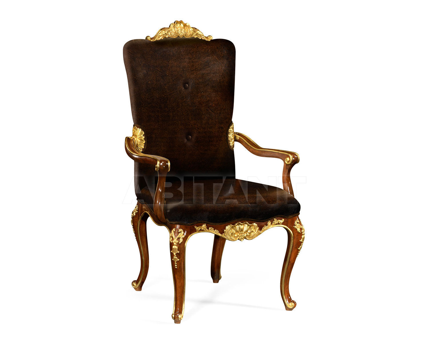 Купить Стул с подлокотниками Jonathan Charles Fine Furniture Monte Carlo 495639-AC-BMA-L009