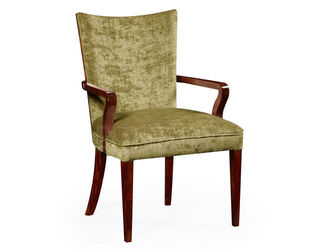 Стул с подлокотниками Jonathan Charles Fine Furniture Regency 499344-AC-MAM-MOP-F004
