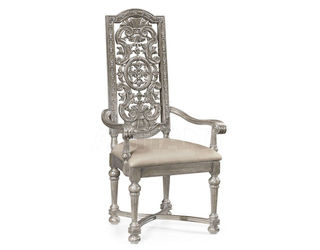 Стул с подлокотниками Jonathan Charles Fine Furniture Sherwood Oak 493245-AC-GYO-F001