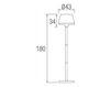 Торшер Leds-C4 Outdoor 25-9503-Z5-M1 Современный / Скандинавский / Модерн