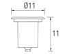 Встраиваемый светильник Leds-C4 Outdoor 55-9245-CA-37 Современный / Скандинавский / Модерн